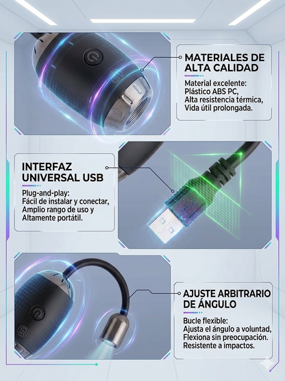 Proyector Galaxia USB 🌌